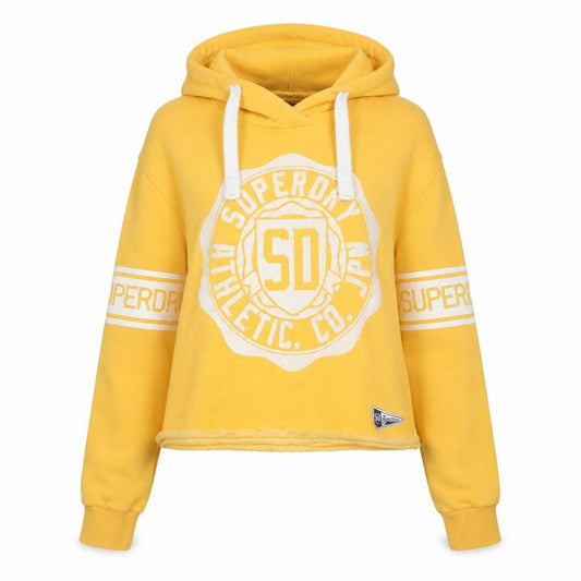 Superdry Women's Yellow XS Pullover Hoodie