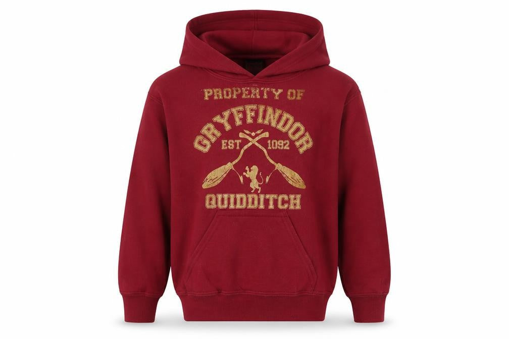Harry Potter Boys Red XS HGryffindor Pullover Hoodie