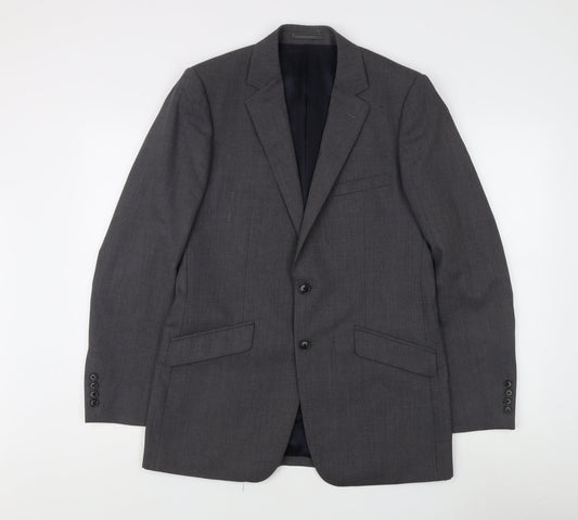 Reiss Men's Grey Suit Jacket, 38 Regular