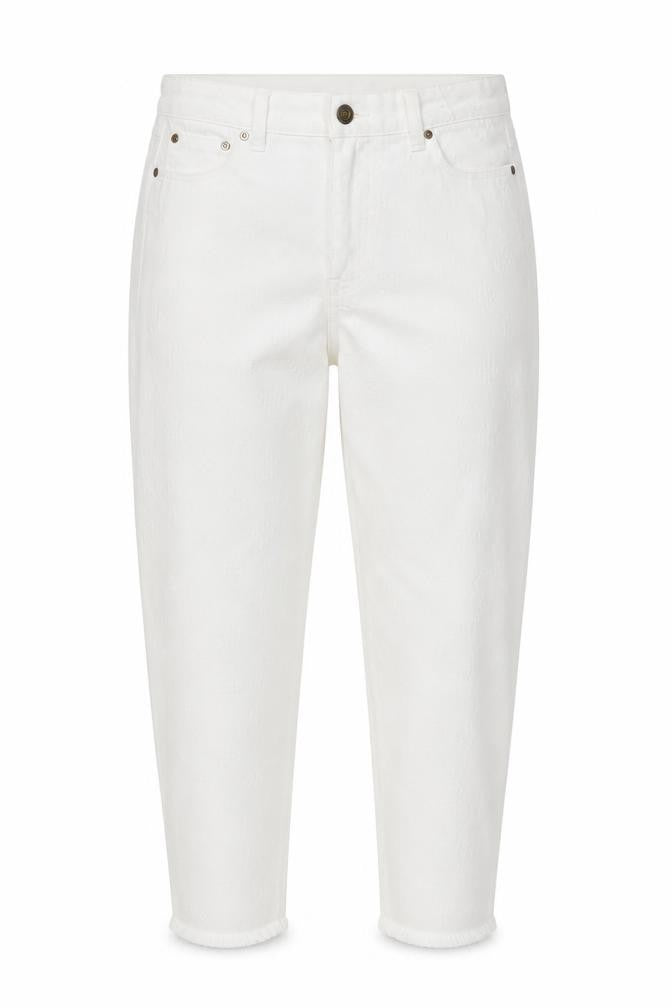 Abercrombie & Fitch Women's White Straight Jeans, Size M