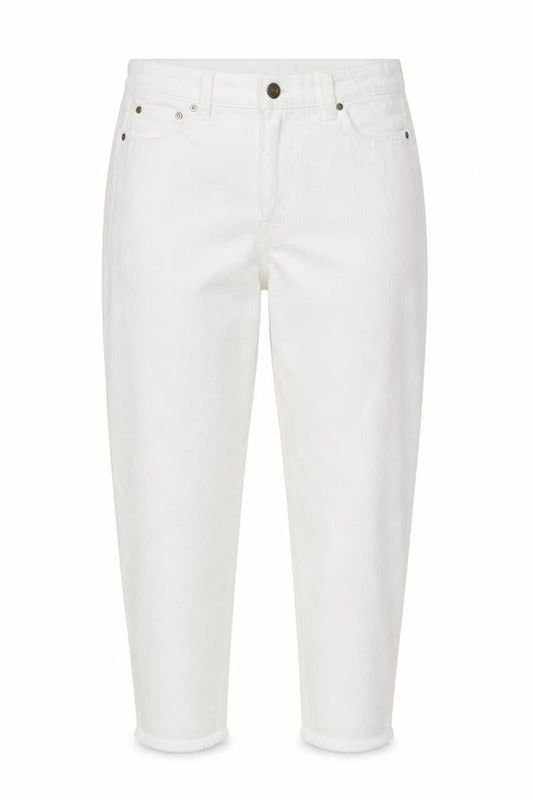 Abercrombie & Fitch Women's White Straight Jeans, Size M