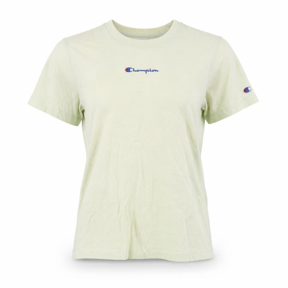 Champion Women's Green Basic T-Shirt - Medium, Casual Wear