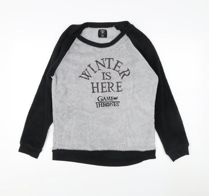 Game Womens of Thrones Grey Sweatshirt Size S