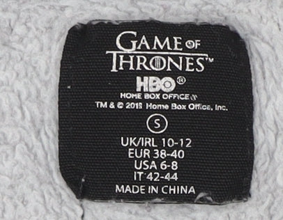 Game Womens of Thrones Grey Sweatshirt Size S