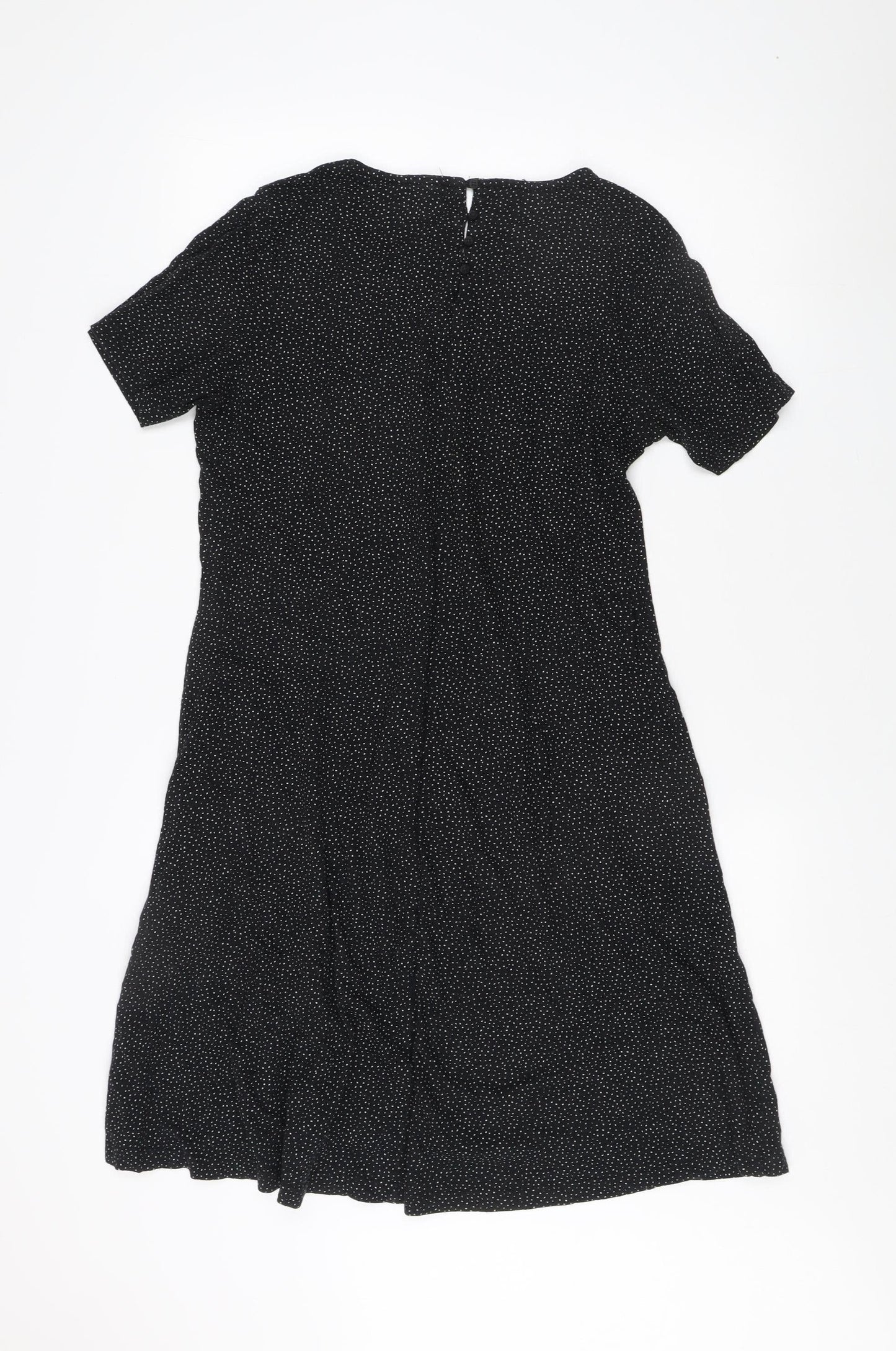 Fat Face Women's Black Shift Dress Size 12