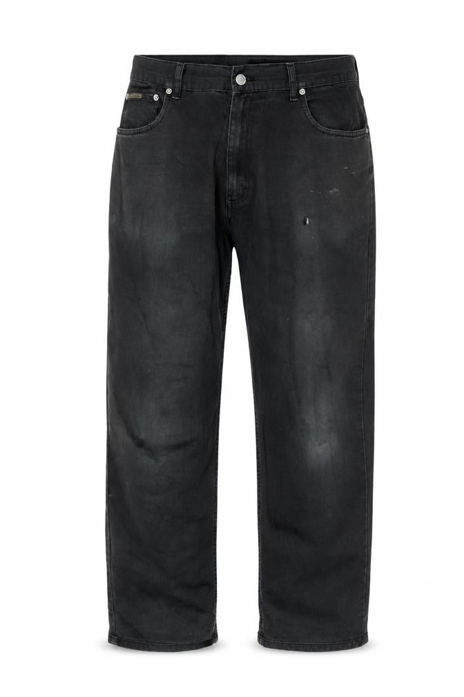 Calvin Klein Men's Black Jeans - Size 34, Stylish Denim