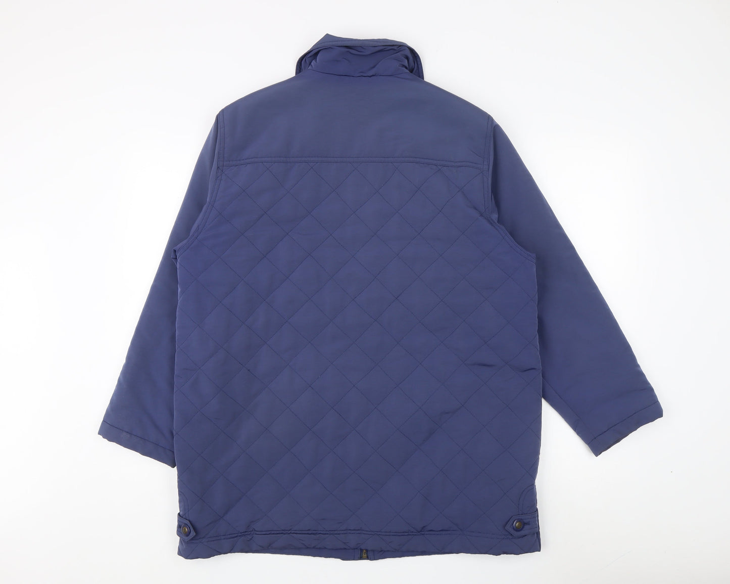 Eastex Women's Blue Quilted Jacket Size 12