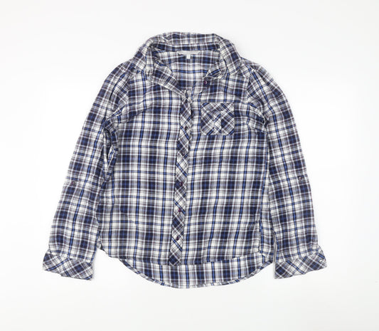 Red Herring Women's Multicoloured Plaid Shirt Size 10
