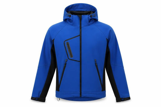 Acode Men's Blue Softshell Jacket Size M