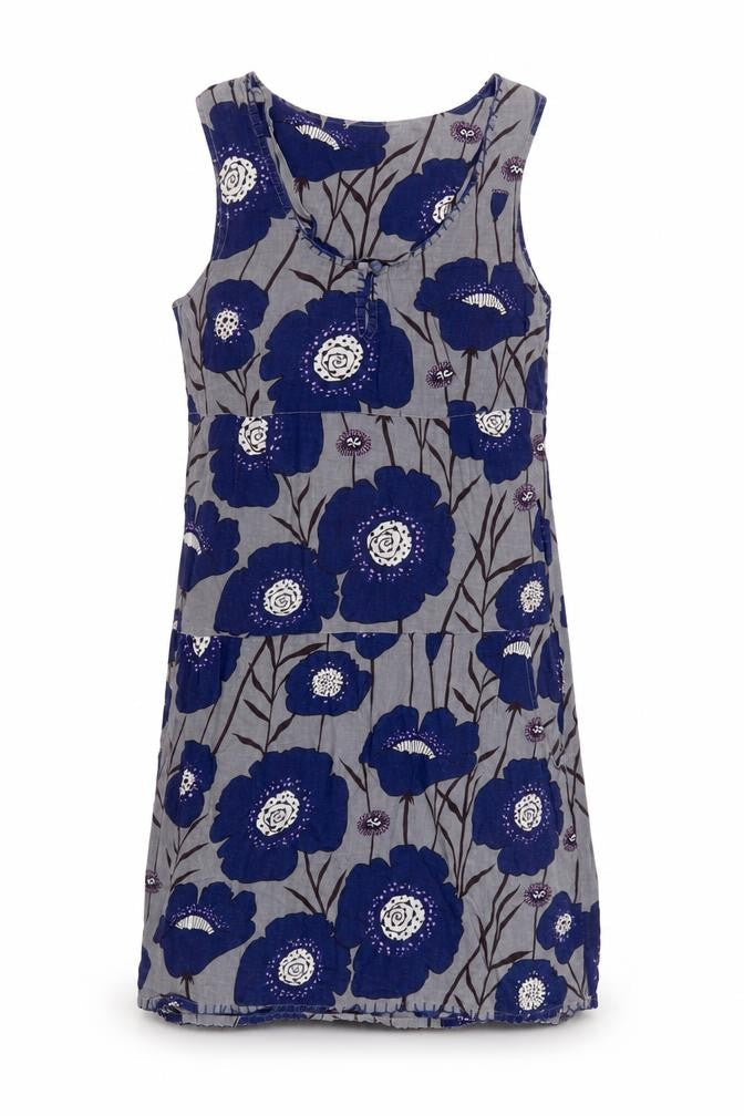 White Stuff Women's Floral Shift Dress Multicoloured Size 12