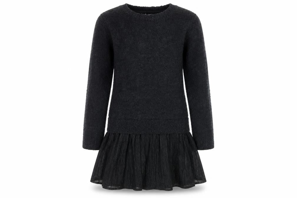 Gap Kids Girls Black Long Sleeve Dress, 10-11 Years