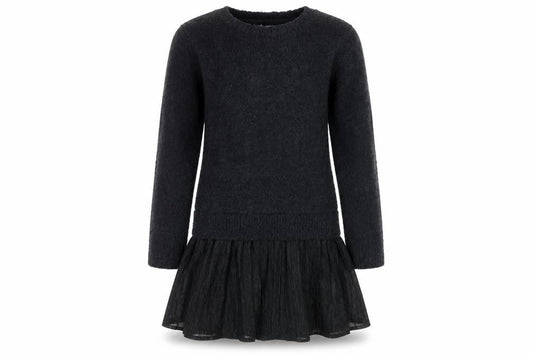 GAP Kids Girls Black Long Sleeve Dress, 10-11 Years
