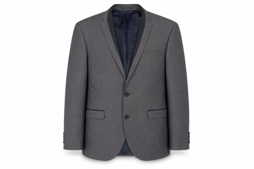 Next Men's Grey Blazer, 42 in Business Casual