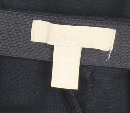 H&M Women's Black Trousers Size 12