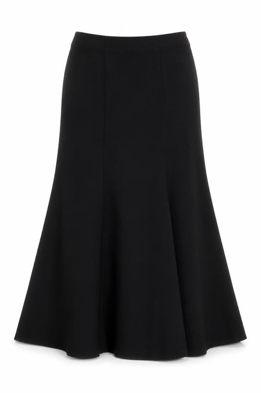Laura Ashley Women's Black Skirt Size 8