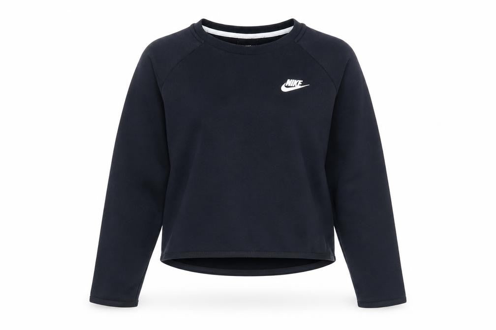 Nike Women's Black Pullover Sweatshirt, Size M