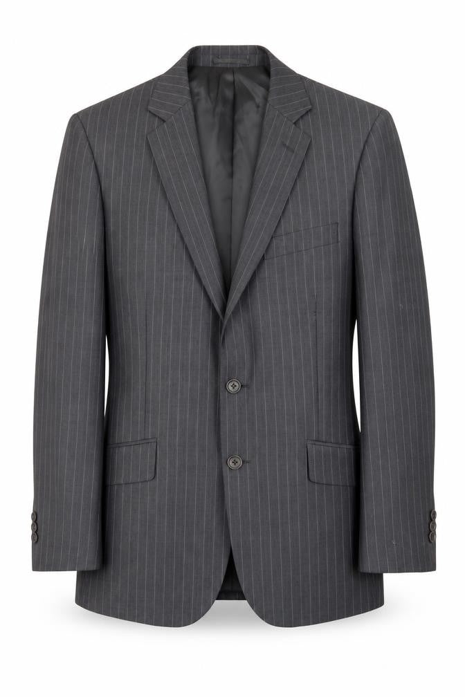 G2000 Men's Grey Pinstripe Blazer Size 48