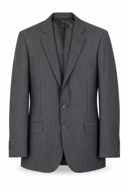 G2000 Men's Grey Pinstripe Blazer Size 48