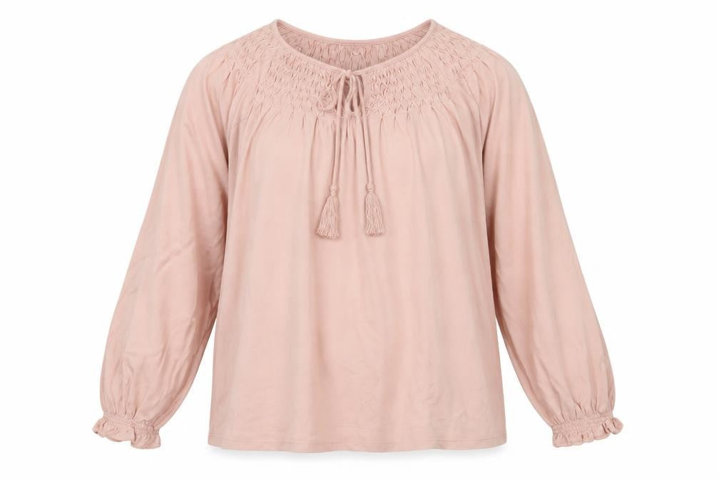 Laura Ashley Women's Pink Tunic Blouse Size 14
