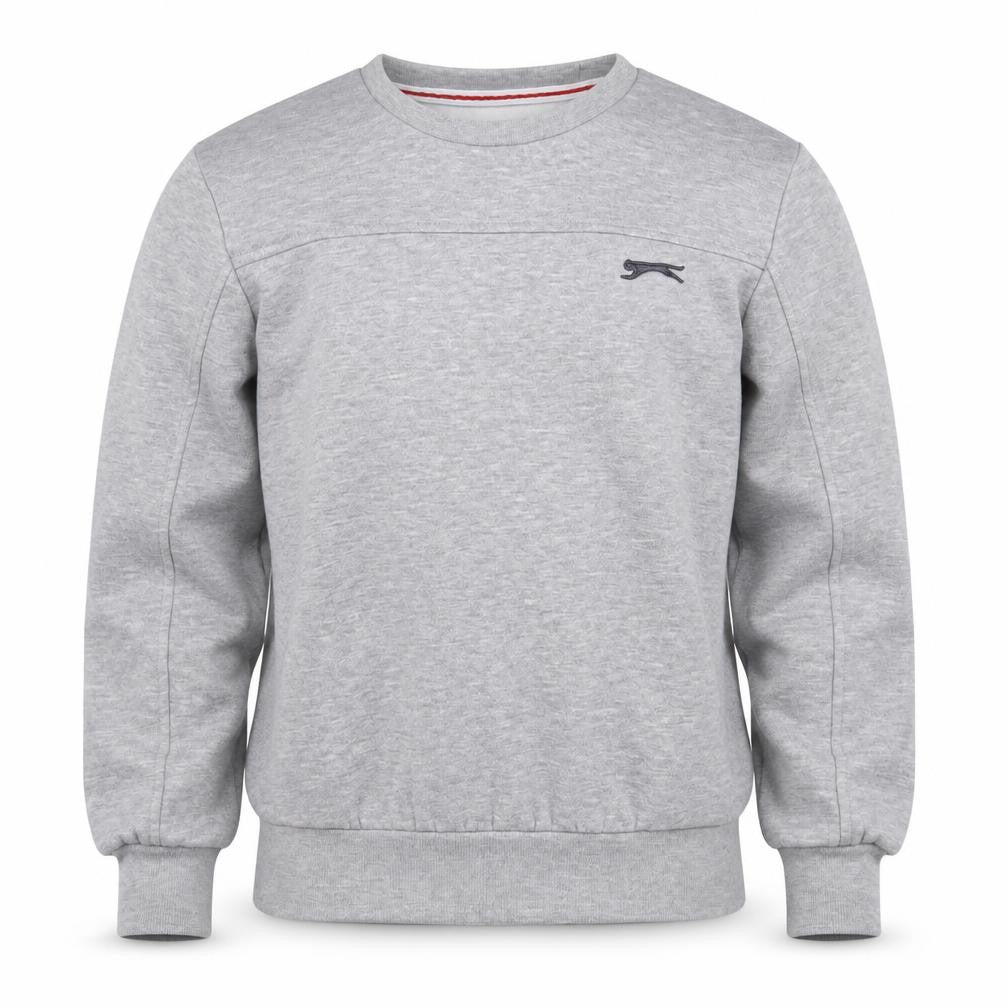 Slazenger Boys Grey Pullover Sweatshirt 7-8 Years