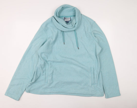Mountain Warehouse Women's Blue Pullover Hoodie Size 20