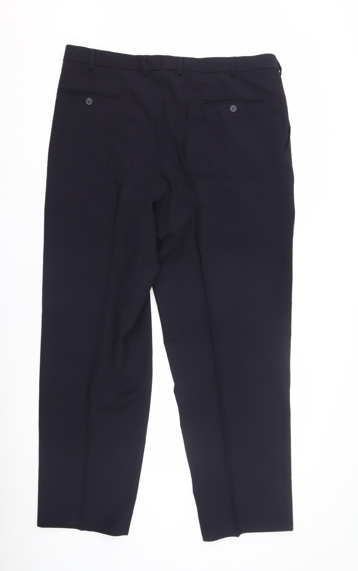 Ciro Citterio Men's Black Slim Dress Pants 38S