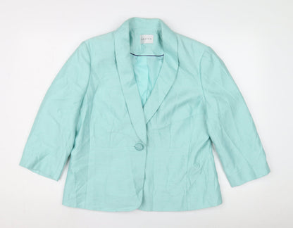 Eastex Women's Green Blazer Size 14 Formal Jacket