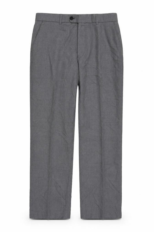 Burton Men's Grey Trousers 34 S Regular Formal