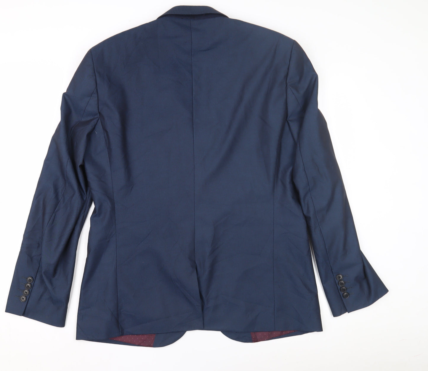 Next Men's Blue Regular Fit Blazer Jacket 42R