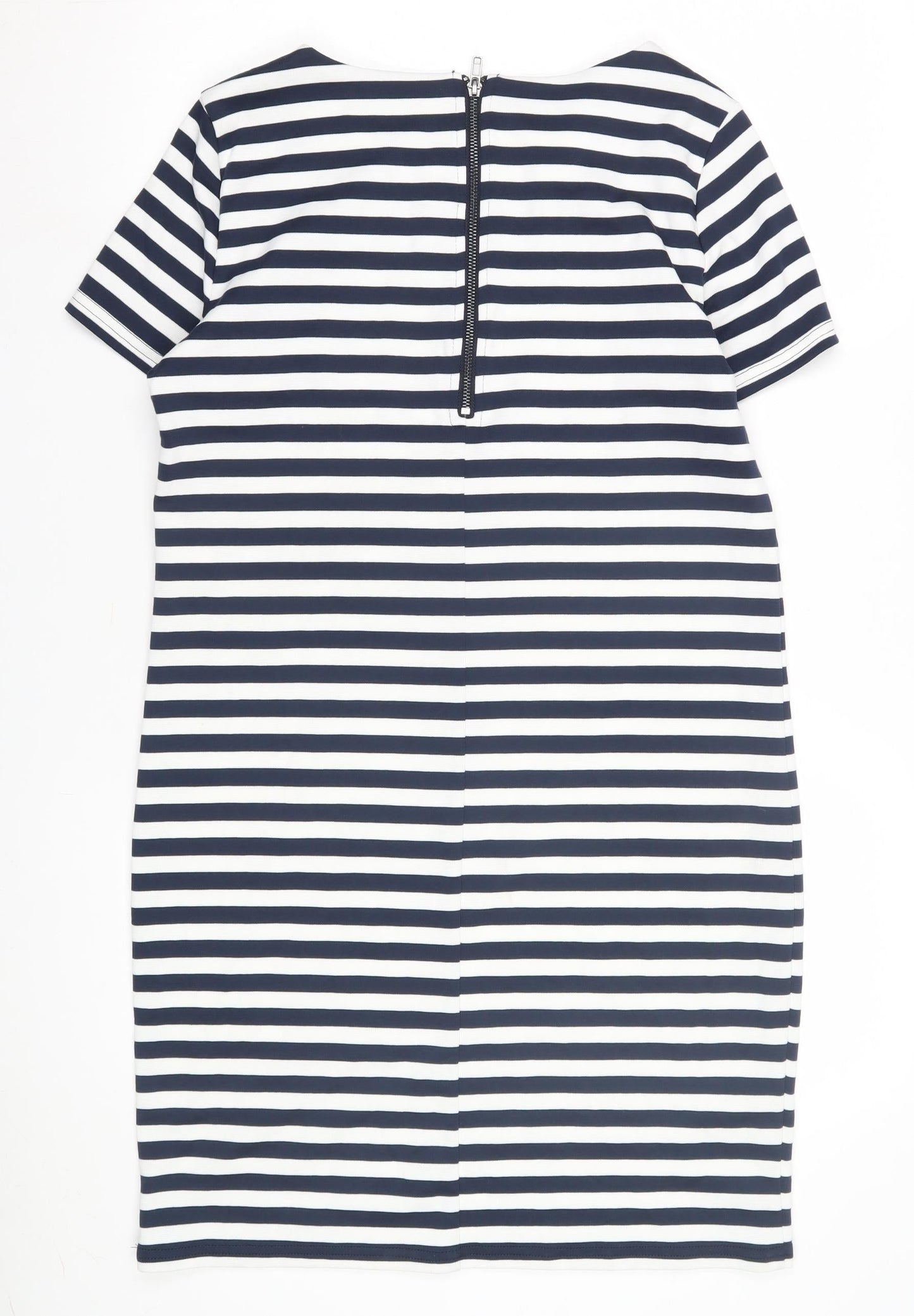 Vila Women's Multicoloured Striped Sheath Dress M