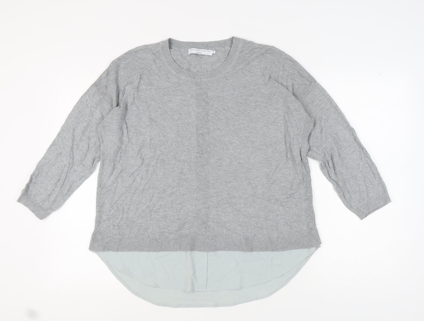 John Lewis Women's Grey Pullover Jumper Size 16