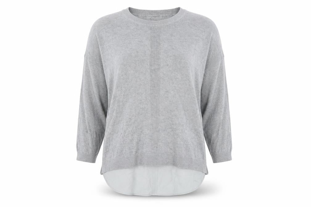 John Lewis Women's Grey Pullover Jumper Size 16