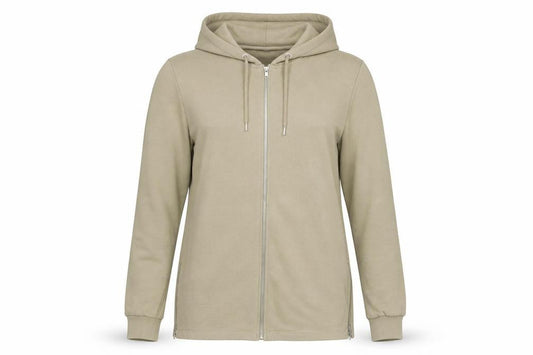 ASOS Womens Beige Full Zip Hoodie, Size S
