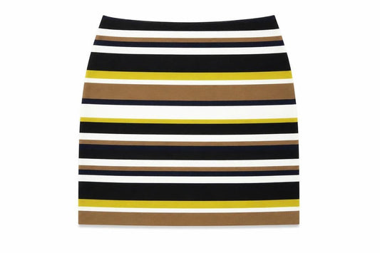 Marks & Spencer Women's Striped Long Pencil Skirt Size 8