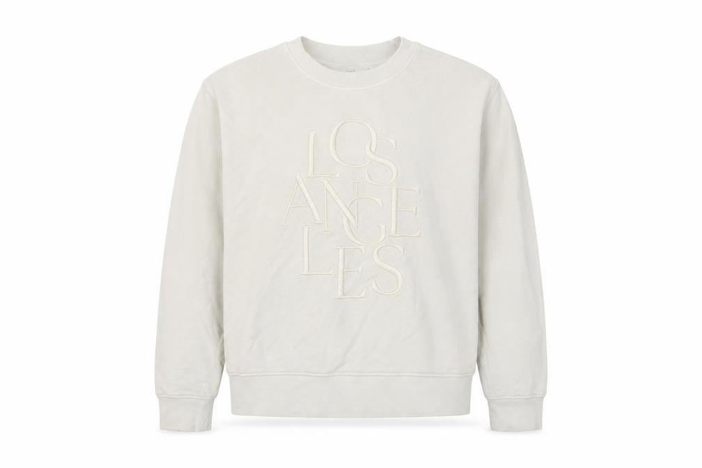 Marks & Spencer Women's White Pullover Sweatshirt Size S