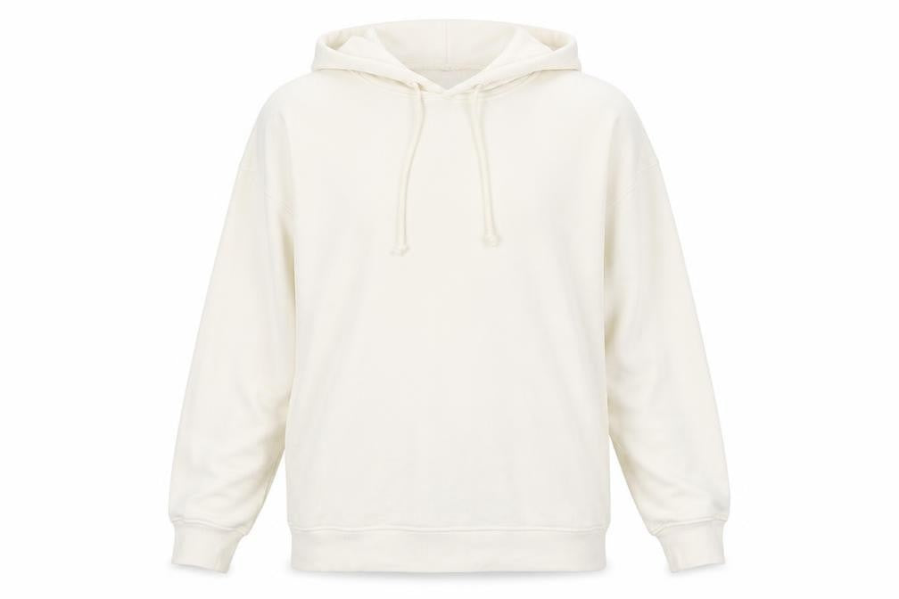 H&M Women’s Ivory Hoodie S Front Pocket