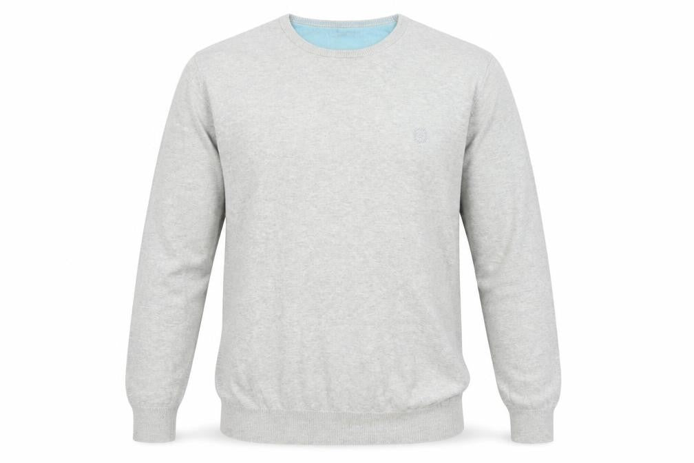 Jooti Jeans Men's Grey Cotton XL Pullover Jumper
