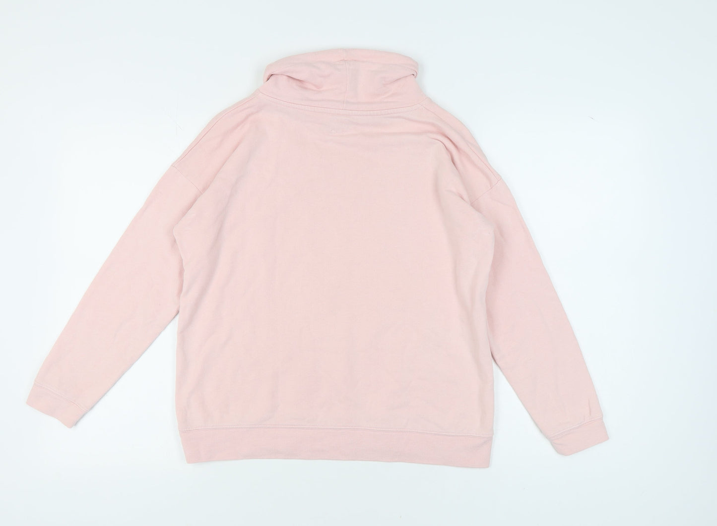 John Lewis Women’s Pink Cowl Neck Sweatshirt, Size 12