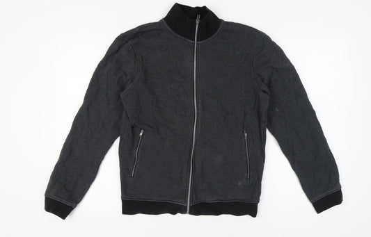 Next Men's Black Full Zip Hoodie M