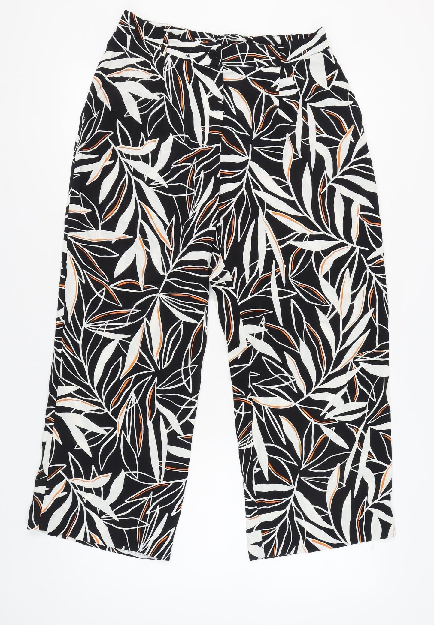 Damart Women's Multicoloured Floral Trousers Size 14