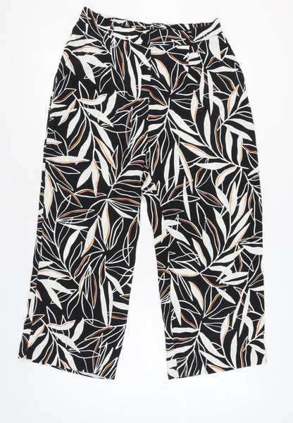 Damart Women's Multicoloured Floral Trousers Size 14