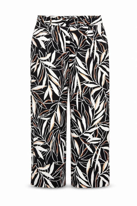 Damart Women's Multicoloured Floral Trousers Size 14