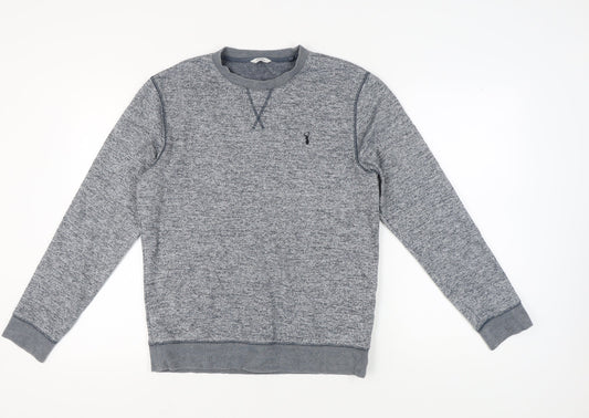 Next Grey Men's M Pullover Sweatshirt, Regular Fit