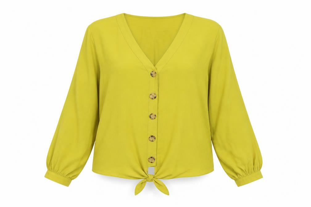 Wallis Women's Green Long Sleeve Blouse UK 16