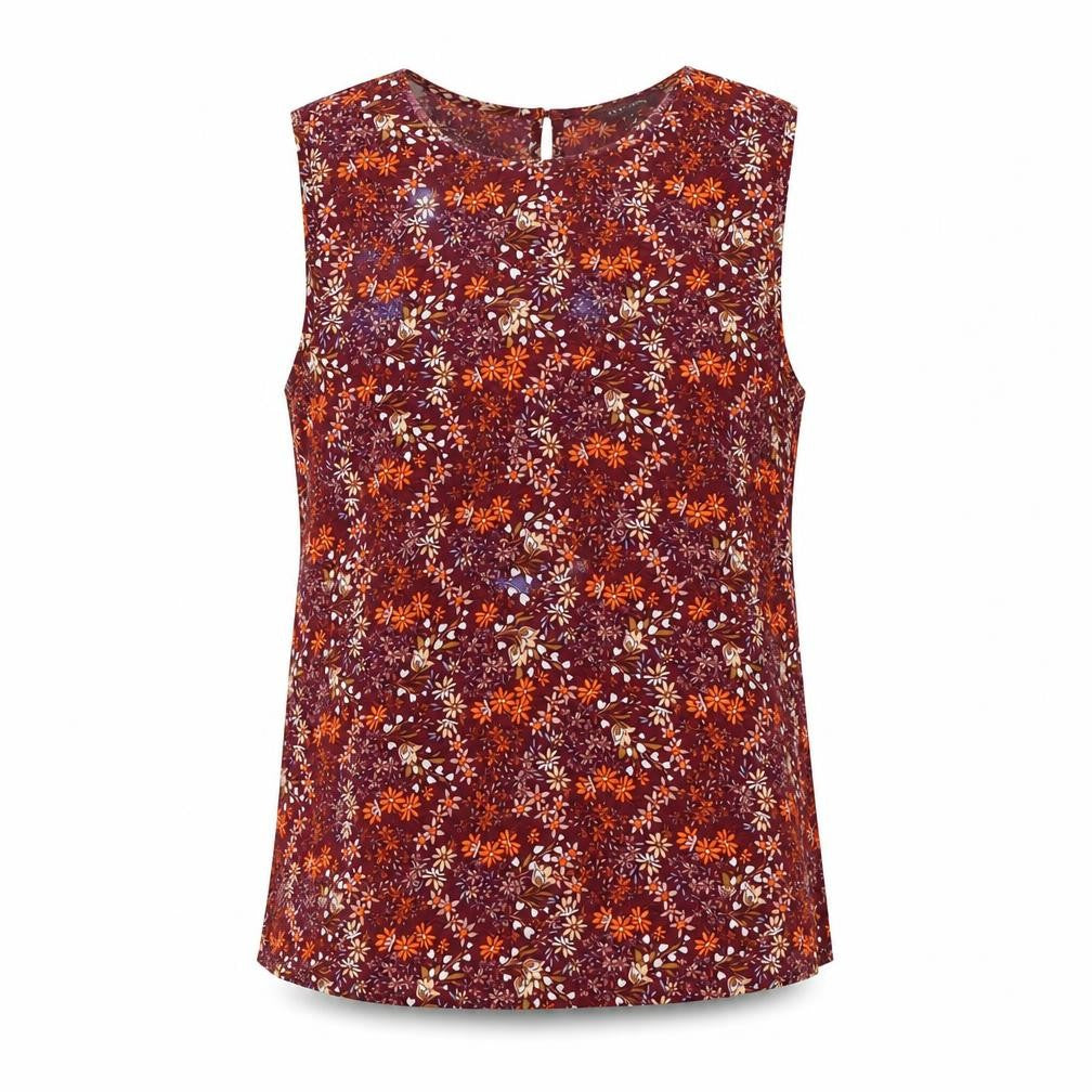 New Look Women's Multicoloured Floral Tank 14