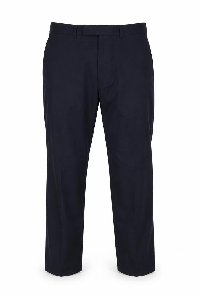 Marks & Spencer Men's Blue Regular Fit Trousers