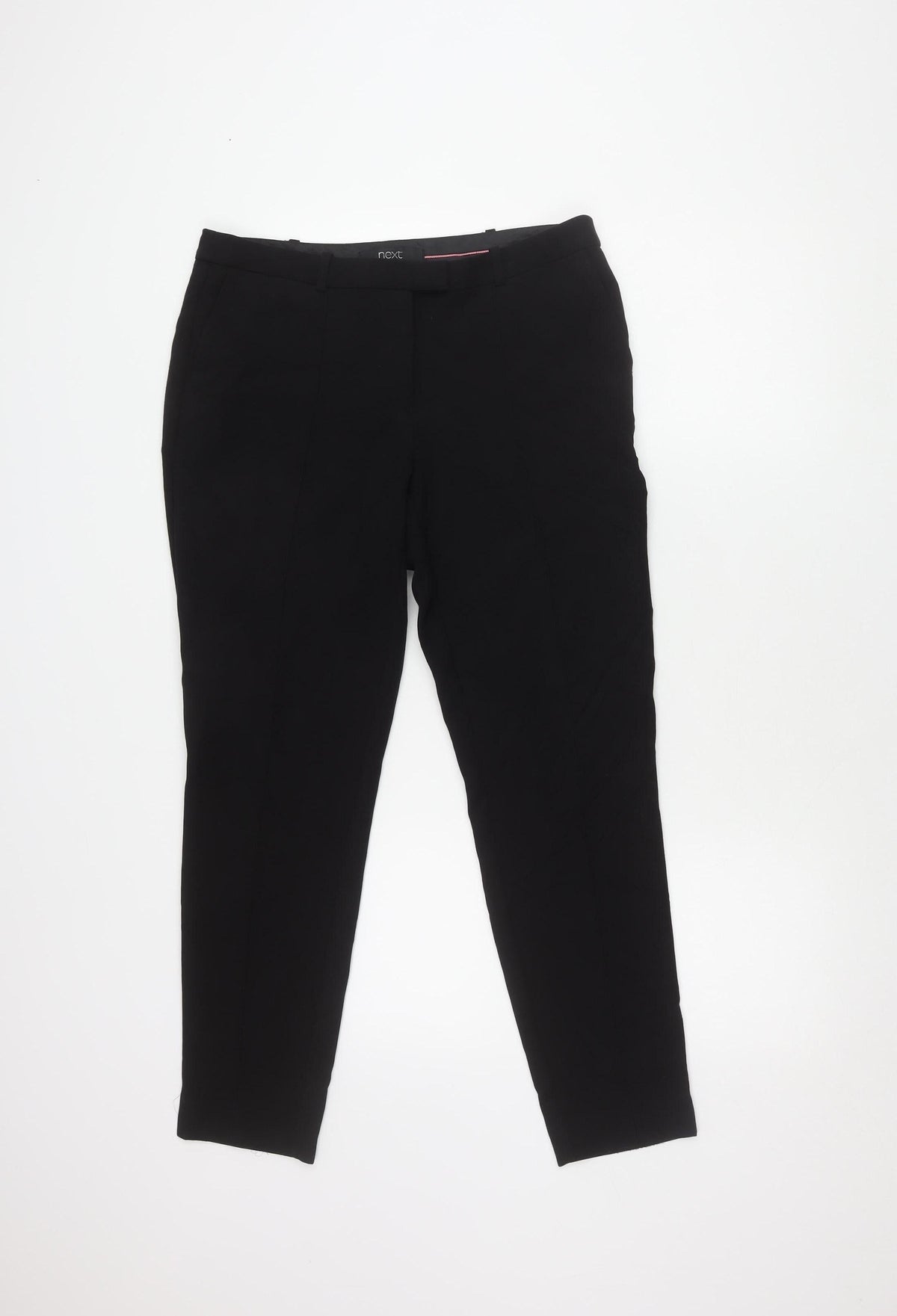 Next Women's Black Tapered Trousers Size 10