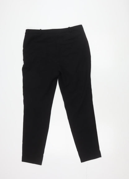 Next Women's Black Tapered Trousers Size 10