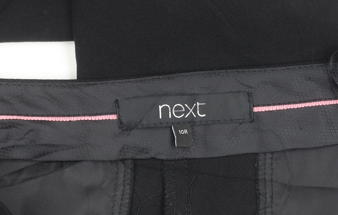 Next Women's Black Tapered Trousers Size 10