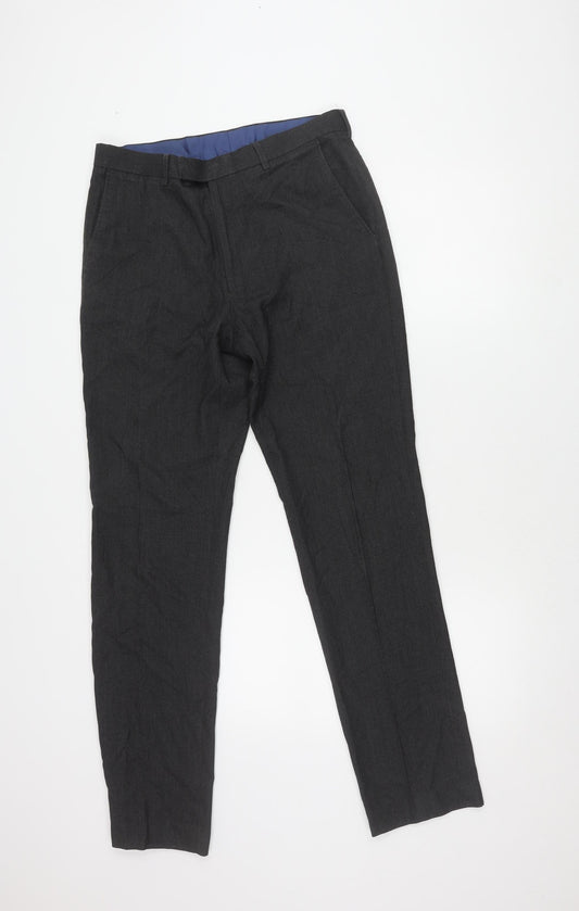 Marks and Spencer Women's Black Slim Fit Trousers